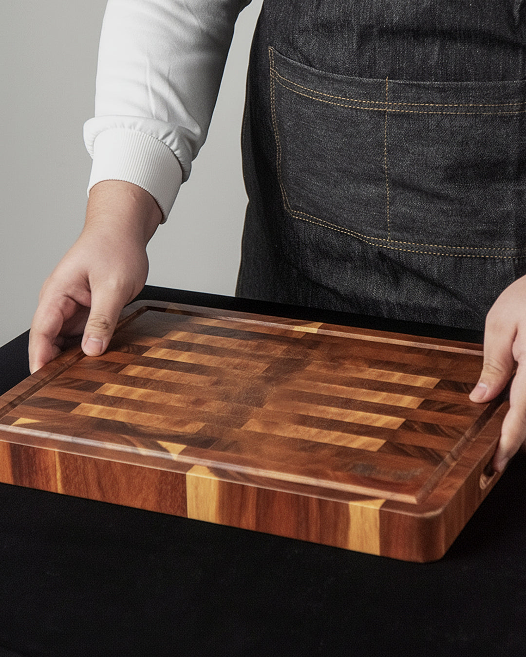 Nikuya MORI End‑Grain Acacia Chopping Board
